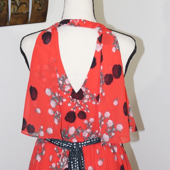 🎉 HP 🎉 Anthropologie Verb by Pallavi Singhee Floral dress - Picture 5 of 13